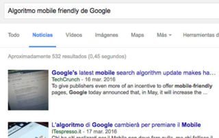 Algoritmo mobile friendly de Google | MarTech FORUM