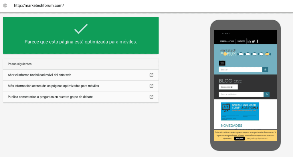 Algoritmo mobile Google