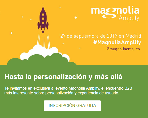 Invitación Magnolia Amplify MarTech Forum