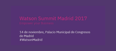 Watson Summit Madrid 2017 MarTech FORUM